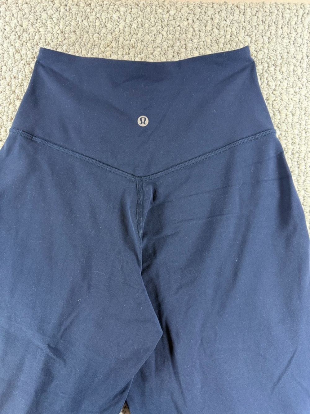 Lululemon Align™ High-Rise Wide-Leg Crop 23" true navy, Women size 2 - Picture 7 of 7